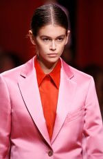 KAIA GERBER at Salvataro Ferragamo Runway Show in MIlan 09/22/2018