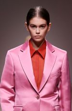 KAIA GERBER at Salvataro Ferragamo Runway Show in MIlan 09/22/2018