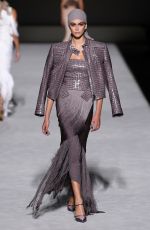 KAIA GERBER at Tom Ford Runway Show at New York Fashion Week 09/05/2018
