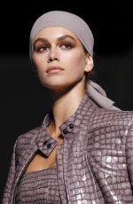 KAIA GERBER at Tom Ford Runway Show at New York Fashion Week 09/05/2018