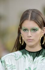 KAIA GERBER at Valentino Runway Show at Paris Fashion Week 09/30/2018