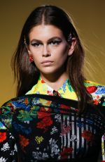KAIA GERBER at Vesace Runway Show at Milan Fashion Week 09/21/2018