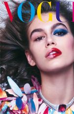 KAIA GERBER for Vogue Magazine, France October 2018