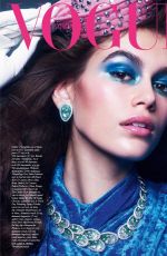 KAIA GERBER for Vogue Magazine, France October 2018