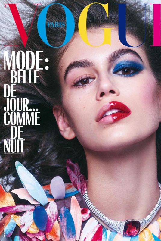 KAIA GERBER for Vogue Magazine, France October 2018