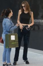 KAIA GERBER Leaves a Fashion Show in New York 09/08/2018