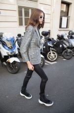 KAIA GERBER Leaves Chloe Office in Paris 09/24/2018