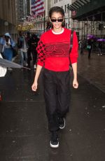 KAIA GERBER Leaves The Proenza Schouler Fashion Show in New York 09/10/2018