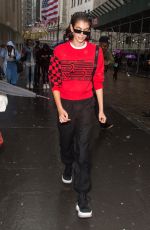 KAIA GERBER Leaves The Proenza Schouler Fashion Show in New York 09/10/2018