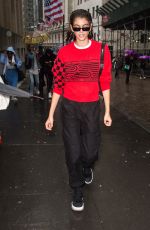 KAIA GERBER Leaves The Proenza Schouler Fashion Show in New York 09/10/2018
