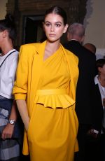 KAIA GERBER on the Backstage of Max Mara Fashion Show in Milan 09/20/2018