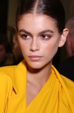 KAIA GERBER on the Backstage of Max Mara Fashion Show in Milan 09/20/2018