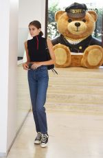 KAIA GERBER Out and About in Milan 09/19/2018