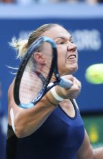 KAIA KANAPEI at 2018 US Open Tennis Tournament in New York 09/02/2018
