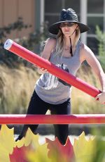 KALEY CUOCO at Equestrian Center in Los Angeles 08/31/2018