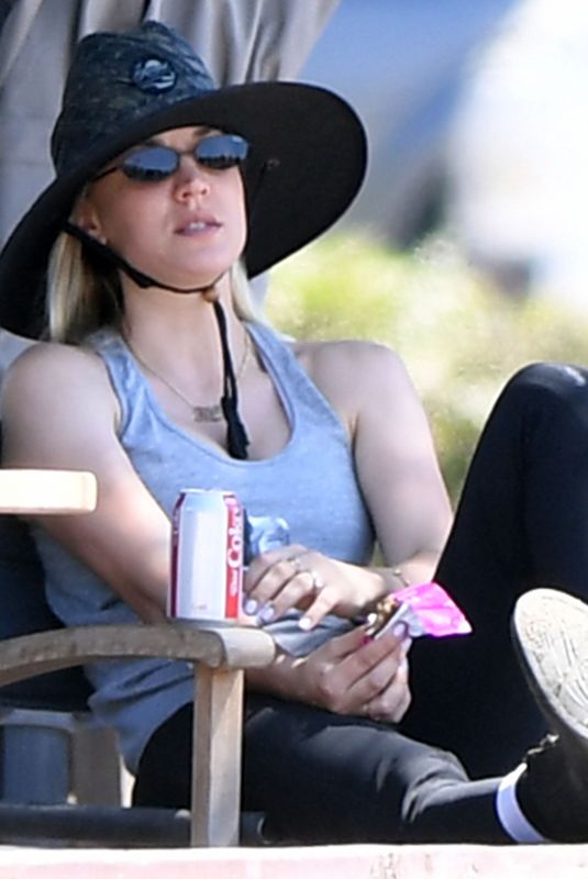 KALEY CUOCO at Equestrian Center in Los Angeles 08/31/2018