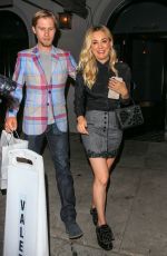 KALEY CUOCO Out for Dinner in West Hollywood 09/22/2018