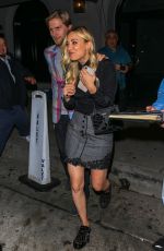 KALEY CUOCO Out for Dinner in West Hollywood 09/22/2018