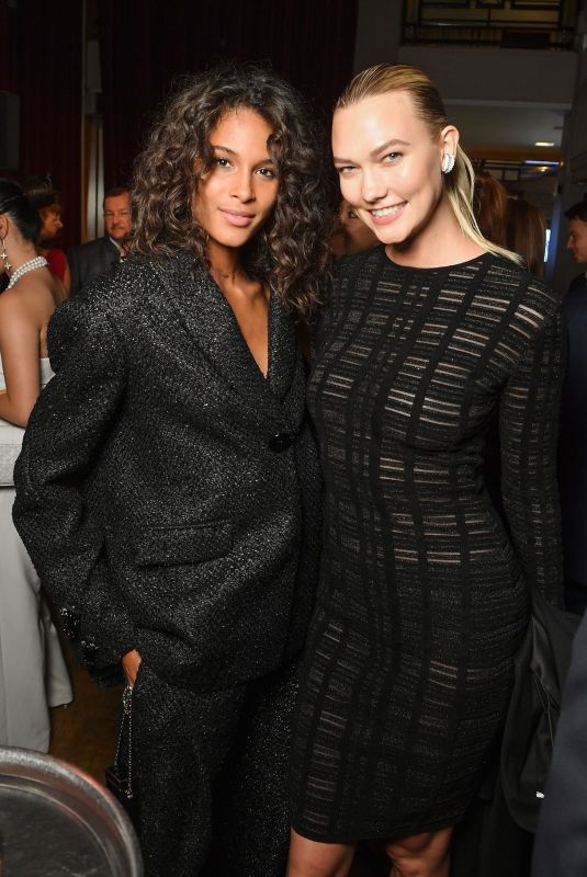 KARLIE KLOSS at Nake Heart France Gala Dinner in Paris 09/27/2018