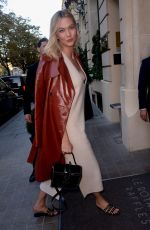 KARLIE KLOSS Leaves Off White Rehersal Show in Paris 09/26/2018