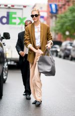 KARLIE KLOSS Out and About in New York 09/28/2018