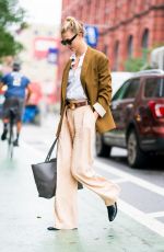 KARLIE KLOSS Out and About in New York 09/28/2018