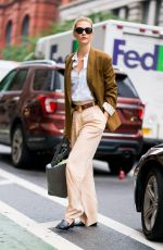 KARLIE KLOSS Out and About in New York 09/28/2018