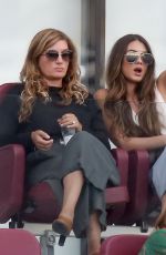 KARREN BRADY and SOPHIA PESCHISOLIDO at West Ham United vs Wolves Match in London 09/01/2018