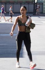 KARRUECHE TRAN in Tights Leaves a Gym in West Hollywood 09/16/2018