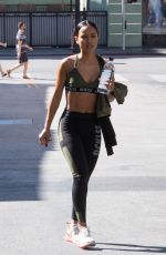 KARRUECHE TRAN in Tights Leaves a Gym in West Hollywood 09/16/2018