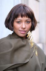 KAT GRAHAM at Jacquemus Fashion Show at PFW in Paris 09/24/2018
