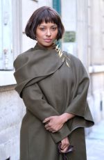 KAT GRAHAM at Jacquemus Fashion Show at PFW in Paris 09/24/2018