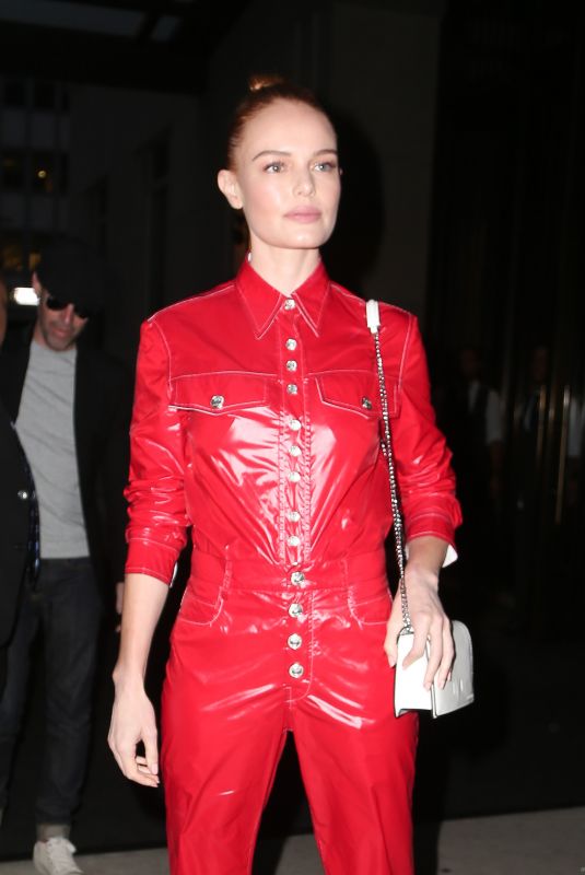 KATE BOSWORTH Leaves Her Hotel in New York 09/11/2018
