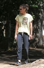 KATE MARA Out Hiking in Los Angeles 09/19/2018