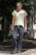 KATE MARA Out Hiking in Los Angeles 09/19/2018