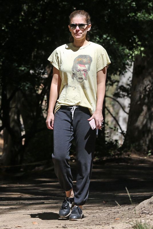 KATE MARA Out Hiking in Los Angeles 09/19/2018