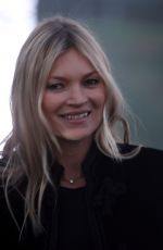 KATE MOSS at Saint Laurent Show at Paris Fashion Week 09/25/2018