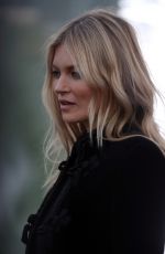 KATE MOSS at Saint Laurent Show at Paris Fashion Week 09/25/2018
