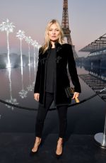 KATE MOSS at Saint Laurent Show at Paris Fashion Week 09/25/2018