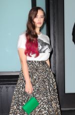 KATHERINE LANGFORD at Calvin Klein Fashion Show at NYFW in New York 09/11/2018