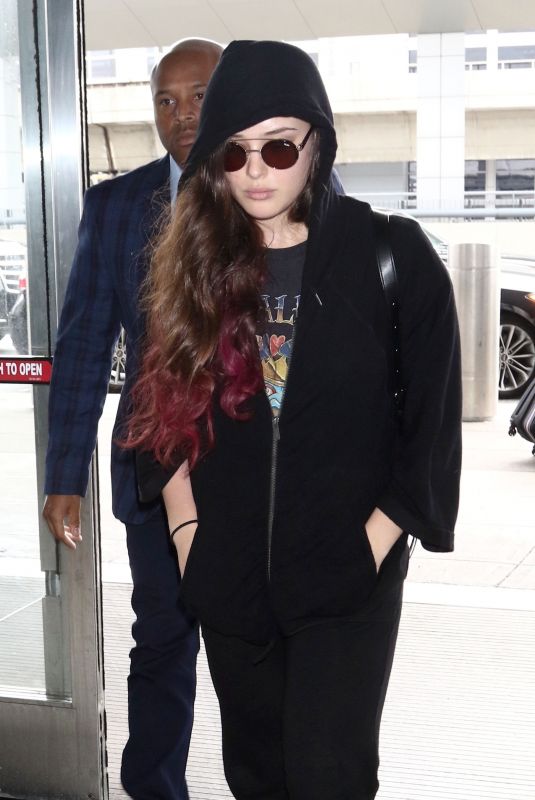 KATHERINE LANGFORD at JFK Airport in New York 09/12/2018