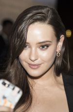 KATHERINE LANGFORD at Moschino Show at Milan Fashion Week 09/20/2018