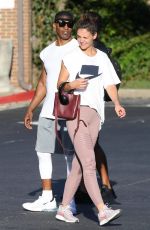 KATIE HOLMES and Jamie Foxx Leaves a Gym in Atlanta 09/18/2018