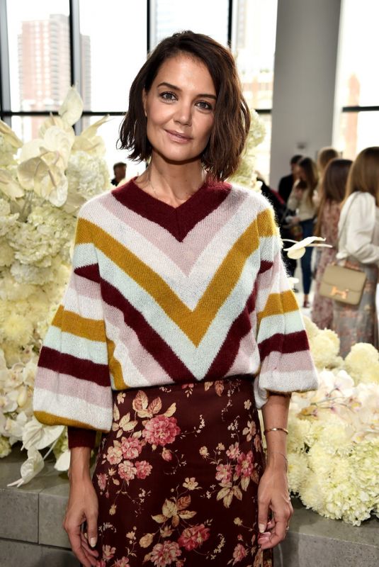 KATIE HOLMES at Zimmermann Fashion Show at NYFW in New York 09/10/2018