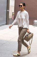 KATIE HOLMES Heading to Business Meeting in New York 09/14/2018