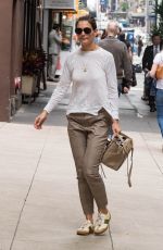 KATIE HOLMES Heading to Business Meeting in New York 09/14/2018