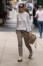 KATIE HOLMES Heading to Business Meeting in New York 09/14/2018