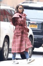 KATIE HOLMES Out and About in New York 09/11/2018