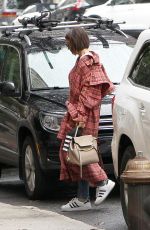 KATIE HOLMES Out and About in New York 09/11/2018