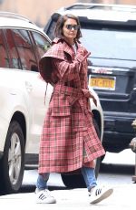 KATIE HOLMES Out and About in New York 09/11/2018